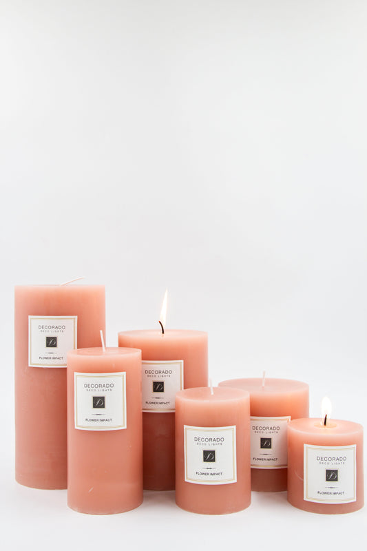 סט נרות ריחניים מכל הגדלים FLOWER IMPACT