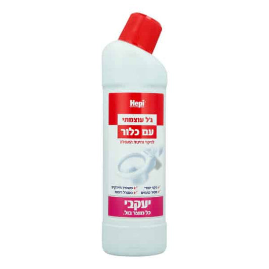 הפי – ג'ל לניקוי אסלה עם כלור