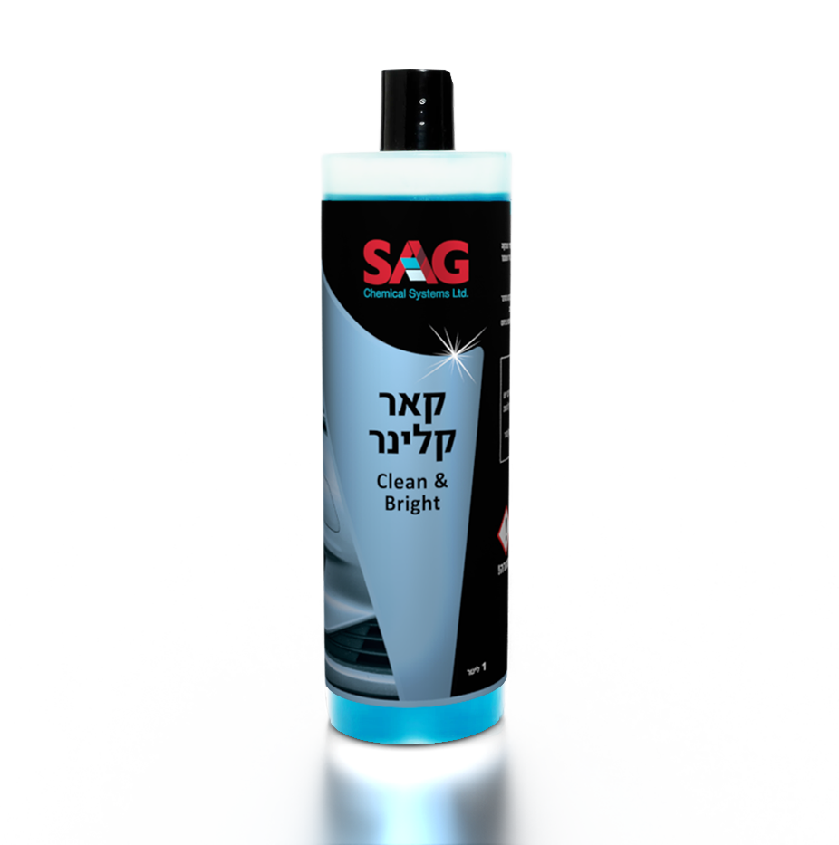 קאר קלינר- שמפו לשטיפת רכב Clean&Bright