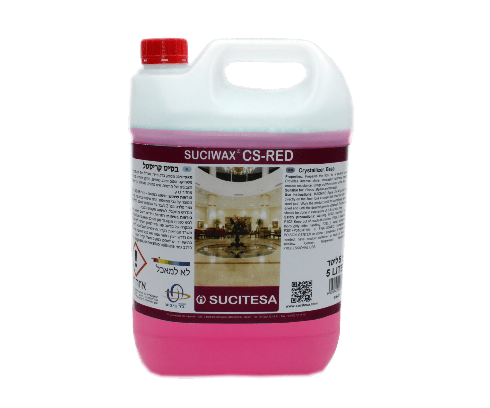 5 ליטר בסיס לקריסטל – CS-1 RED -