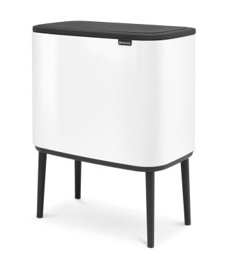 פח אשפה למטבח BO טאץ 36 ליטר, לבן Brabantia