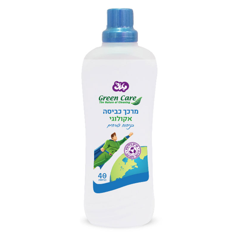 מרכך כביסה אקולוגי מרוכז פרחים GREEN CARE