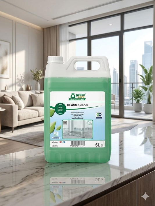 Glass Cleaner Green Care 5L – ספריי לניקוי חלונות ומשטחי זכוכית