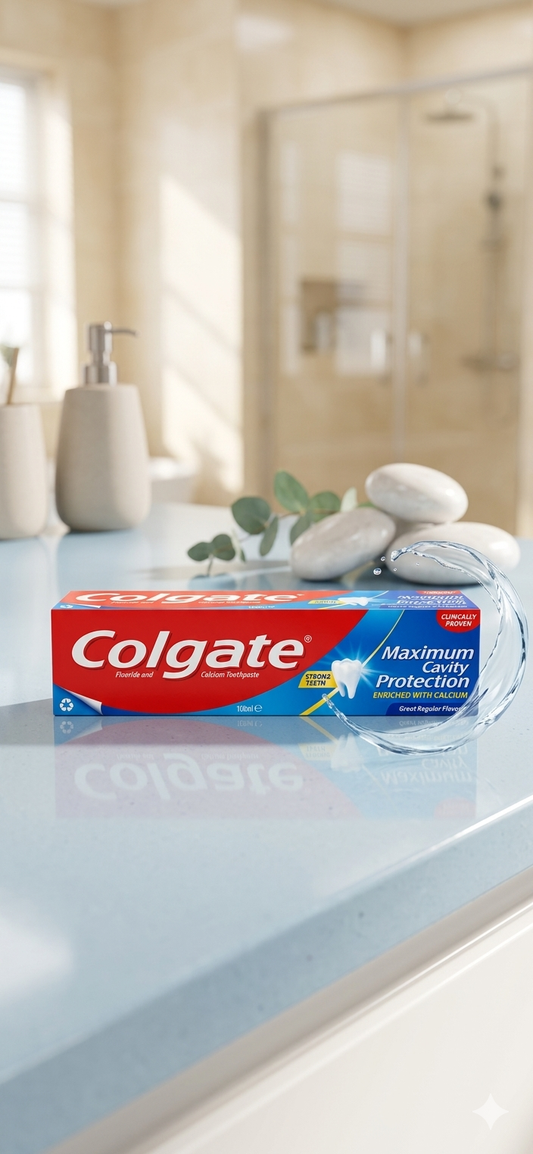 Colgate Maximum Cavity Protection 100ml – משחת שיניים להגנה מירבית מפני עששת