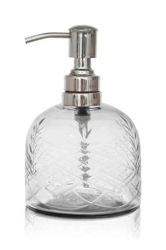 דיספנסר דמוי קריסטל בגודל 10X10X16 בצבע ניקל