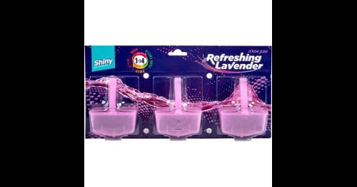 Shiny - סבון אסלה 4 ב-1 בניחוח לבנדר - סך הכל 3 יחידות
