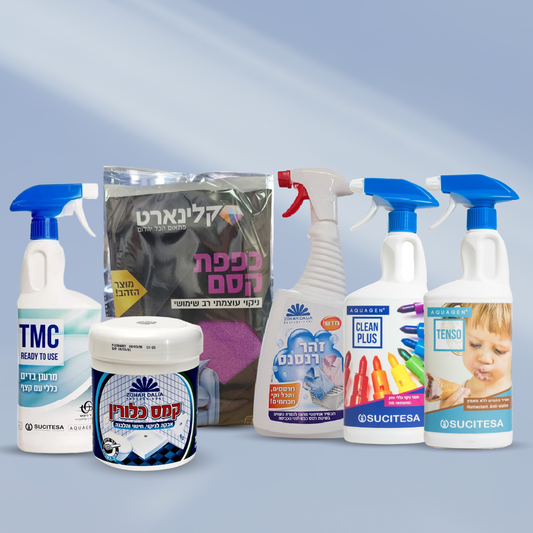 מארז טיפול עמוק והסרת כתמים לבגדים