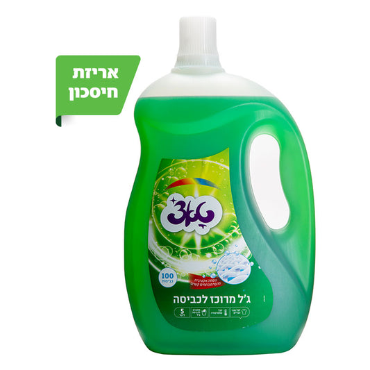ג’ל כביסה ירוק 3 ליטר טאצ’