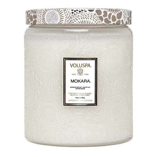 נר ריחני בצנצנת זכוכית 510 גרם – Mokara VOLUSPA