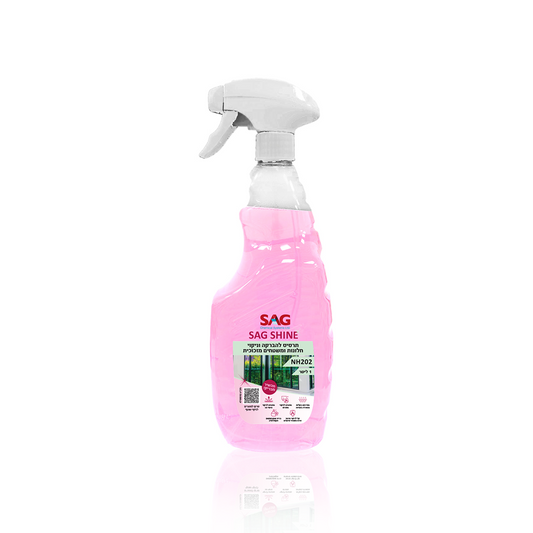 תרסיס להברקה וניקוי חלונות – SAG SHINE- NH202