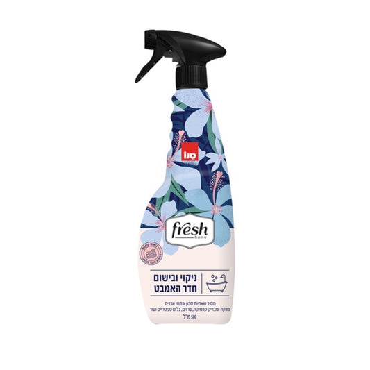 מתז סנו fresh home לניקוי ובישום חדר האמבט-500 מ"ל