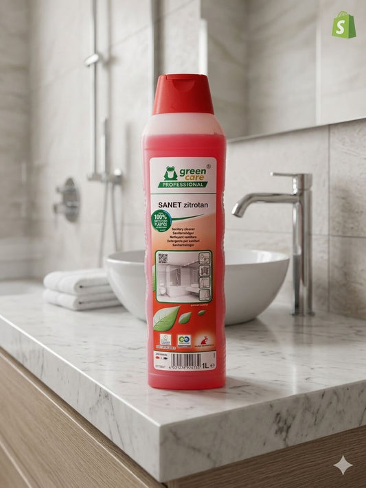 Green Care Tana Sanet Zitrotan – חומר לניקוי וחיטוי חדרי רחצה ושירותים